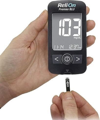 Premier 100 Count Test Strips, No Coding Required - Accurate Monitoring - Care - for Use with. in Saudi Arabia