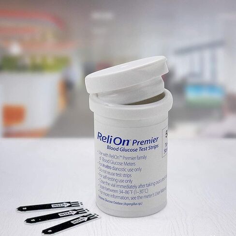 Premier 100 Count Test Strips, No Coding Required - Accurate Monitoring - Care - for Use with. in Saudi Arabia
