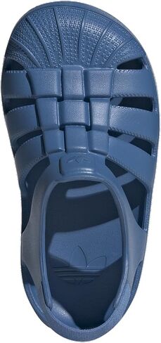 صندل Adidas Originals Superstar - مرحلة ما قبل المدرسة للأولاد (JI2800، Focus Blue/Focus Blue) in Saudi Arabia