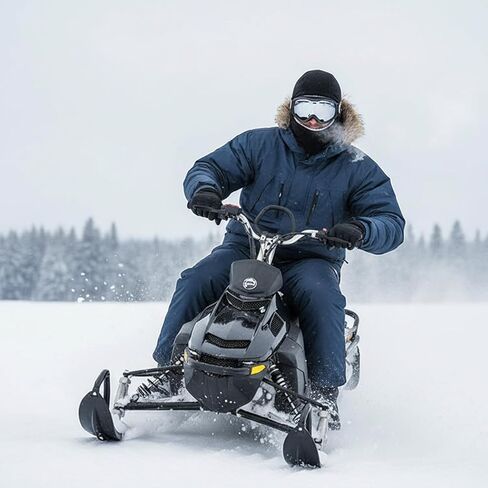 Black Balaclava, Thick Thermal Winter Face Mask for Biking and Outdoor Sports in Saudi Arabia