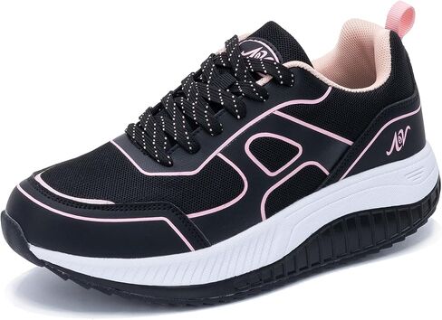 RomenSi Womens Wide Walking Shoes for Plantar Fasciitis Arch Support Orthotic Tennis Sneakers Comfortable Athletic Shoes for Outdoor All Day US 6.5-11 in Saudi Arabia