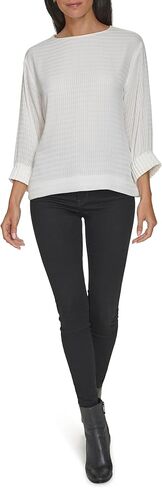 Calvin Klein Womens Long Sleeve Blouse in Saudi Arabia