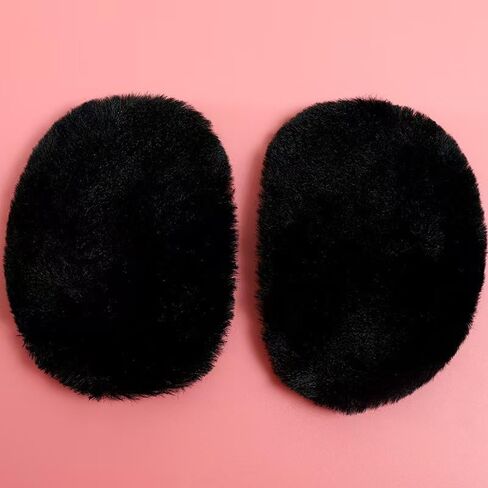 1 Pairs Bandless Ear Muffs for Winter, Plush Thick Winter Ear Covers, Ear Warmers for Women Men in Saudi Arabia