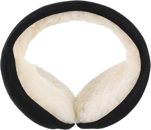 SIQITECHNO Unisex Winter Ear Muffs Fleece-Lined Ear Warmers Cold Weather Ear Covers Behind-the-Head Foldable Earmuffs in Saudi Arabia