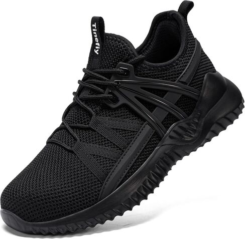 Tinefiy Steel Toe Shoes for Women Lightweight Comfortable Slip Resistant Safety Work Sneakers Composite Toe Indestructible Shoe in Saudi Arabia