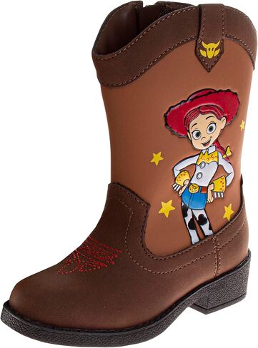 أحذية ديزني للأولاد من Toy Story Western Boots Woody Jessie the Yodeling Cowgirl Boot Classic Ranch Western (طفل صغير) in Kuwait