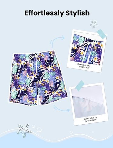 Family Matching Solid Scallop Trim Strappy Two-Piece Swimsuit and Allover Floral Print Swim Trunks Shorts in Saudi Arabia