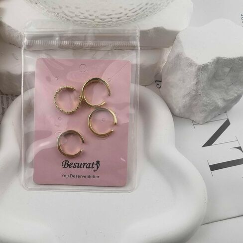 خواتم اصبع القدم للنساء غير تشويه 14K الذهب معبأ قابل للتعديل داينتي تو الدائري مجموعة زهرة تشيكوسلوفاكيا الماس بسيط عناق مفتوح الفرقة خواتم الصيف الشاطئ العصرية مجوهرات القدم in Kuwait