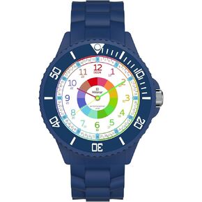 Kids Watch,Kids Learning Wrist Watches,Time Learn Watch for Kid,First Wristwatch from Children,Analog Watches with The Rotating Bezel,Easy to Learn The time Reading with Soft Strap in Saudi Arabia