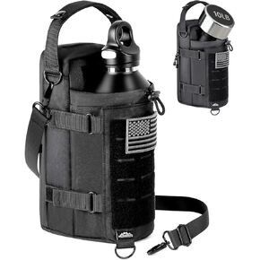 Magnetic Gym Bag for Men - Water Bottle Carrier Holder Bag with Shoulder Strap, 4 Built-in Magnets Gym Gifts for Men in Saudi Arabia