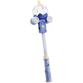Disney Store Official Cinderella 75th Anniversary Light-Up and Sound Glow Wand, Disney Light Up Wand with Sculpted Pumpkin Coach Topper, Sparkling Shaft and Filigree Handle for Pretend Play in Saudi Arabia
