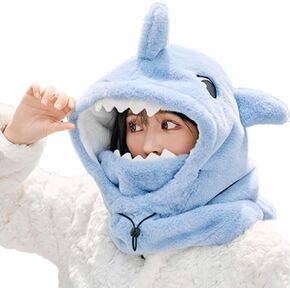 Ski Helmet Cover,Cute Shark Hood Ski Mask,for Women Men Riding Skiing Climbing in Saudi Arabia