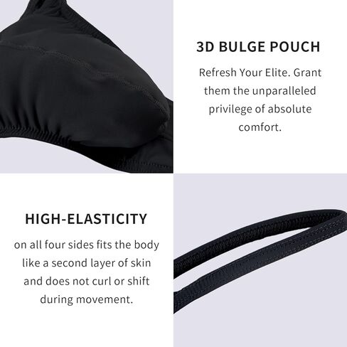 Men's Thong Bikini Underwear, Men's Sexy G-String T-Back Underwear Low Rise in Saudi Arabia