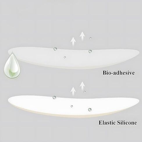 Body Shaper Silicone Calf and Hip Pads, Leg and Hip Enhancement, Adhesive Backing, Orange, 2-Piece Set in Kuwait