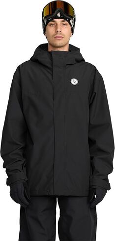 سترة Volcom الرجالية Buckthreeighty Snowboard - طبقة خارجية مقاومة للماء 10 كيلو، Zip Tech® in Saudi Arabia