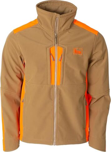 BANDED Men's Windguard Softshell Upland Hunting Jacket - Windproof Breathable Full Zip with Mock Collar, Chest & Hip Pockets in Saudi Arabia