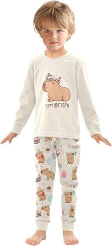 senya Hedgehogs Forest Mushrooms Pajamas Set Long Sleeve Soft Cotton Sleepwear 2 Piece in Saudi Arabia