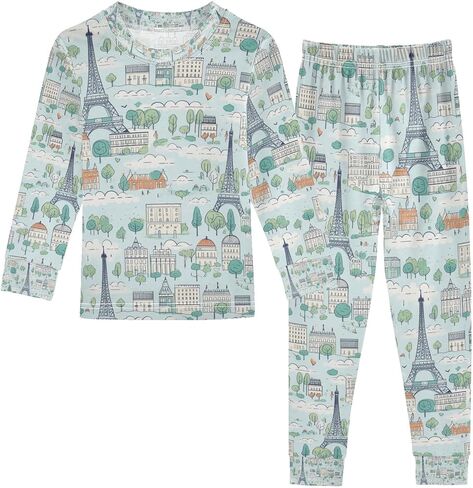 senya Hedgehogs Forest Mushrooms Pajamas Set Long Sleeve Soft Cotton Sleepwear 2 Piece in Saudi Arabia