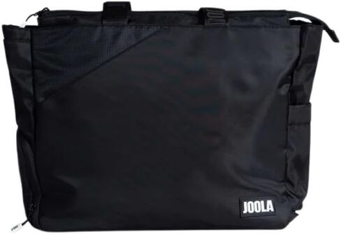 حقيبة حمل يومية من جولا - حقيبة بيكل بول مع جيب مجداف، وحقيبة كمبيوتر محمول وحجرة أحذية جيدة التهوية - أسود/أبيض/لاتي in Kuwait