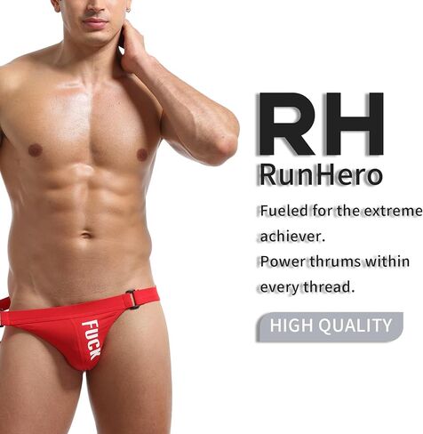 Jockstrap for Men Underwear, Low Rise Breathable Blend Sweat-Wicking Thong Athletic Supporter Jock Strap in Saudi Arabia