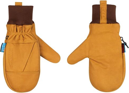 Kinco, HydroFlector™ Lined Water-Resistant Premium Grain Buffalo Mitt with Heat Pack Pocket in Saudi Arabia
