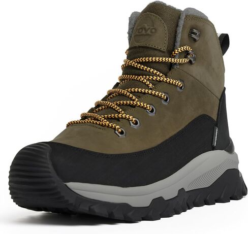 حذاء الشتاء الرجالي من UOVO، جلد مقاوم للماء in Kuwait