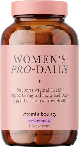 Vitamin Bounty Women's Pro-Daily Vaginal Probiotics - 10 Billion CFU, 5 Strains with Cranberry for Female Vaginal Health - Probiotics for Women pH Balance - Digestive & Urinary Support - 60 Capsules in Saudi Arabia