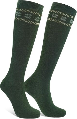 NinetoFiveLife Women's Thermal Knee High Socks Merino Wool Winter Socks for Skiing Snowboarding Hiking Warm Breathable in Saudi Arabia