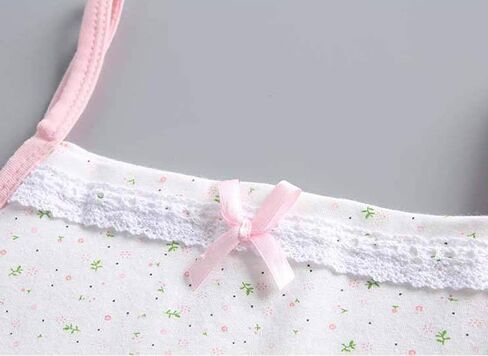 Girls Undershirts Colorful Snug Fit Cami Vest Cotton Tank Top Clothes Pack of Girls Outfit Clothes in Saudi Arabia