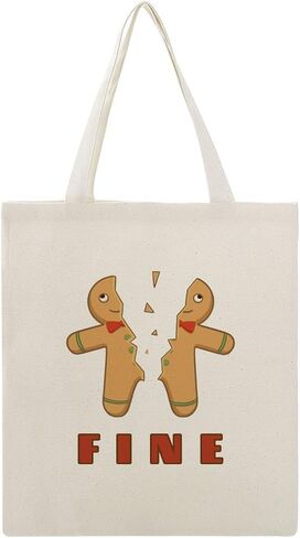 Canvas Tote Bag Cotton Polyester Large Capacity Work Casual Daily Storage Shopping Bag Reusable Skull in Saudi Arabia