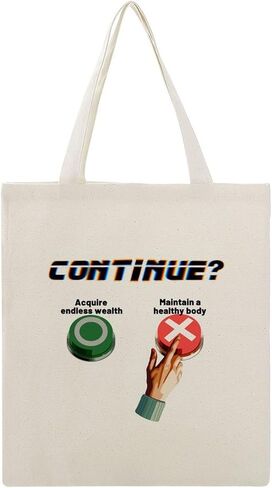 Canvas Tote Bag Cotton Polyester Large Capacity Work Casual Daily Storage Shopping Bag Reusable Pineapple in Saudi Arabia