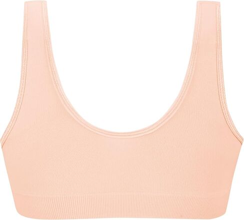 ENVY BODY SHOP Women's Wire-Free Front Closure Bra for Mastectomy, Recovery, and Sleep, Light Pink in Saudi Arabia