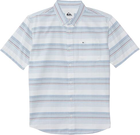 Quiksilver Boys Short Sleeve Classic Woven Shirt, Button Down Top, Stylish & Comfortable in Kuwait