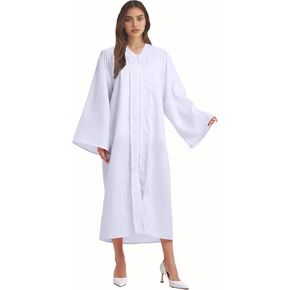 Unisex Matte Choir Robe for Church Baptism Officiant Confirmation Costume,Graduation Gown Judge Pastor Robes in Saudi Arabia