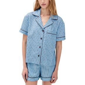 Hommey Women's Short Sleeve Sleep Shirt in Saudi Arabia