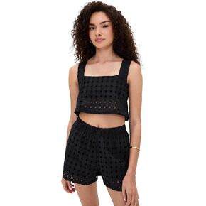 LE BOP Women's Eyelet Desiree Tank in Kuwait