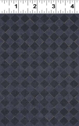 Clothworks Sunny Days Y3308 89 Dark Denim Basketweave in Saudi Arabia