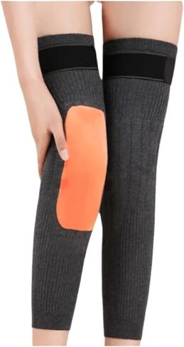 Thermal Knee Warmers Wool Knee Pads Support Brace Winter Warm Thermal Warmers Sleeve for Pain Relief Ski Cycling Running in Saudi Arabia