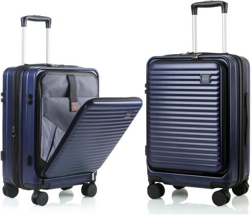 تحمل الأمتعة المعتمدة من شركة الطيران، حقائب خفيفة الوزن قابلة للتوسيع من الكمبيوتر الشخصي مقاس 20 بوصة مع عجلات دوارة وقفل TSA in Kuwait