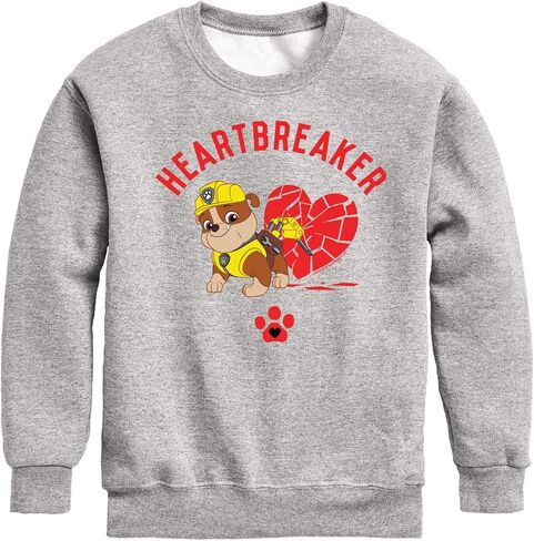 HYBRID APPAREL - Paw Patrol - Valentine Heartbreaker - سترة صوفية ذات رقبة دائرية للأطفال الصغار والشباب in Saudi Arabia