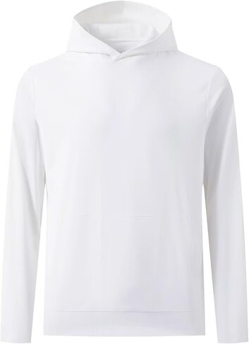 M MAELREG Boys Pullover Hoodie with Kangaroo Pocket Lightweight Youth Long Sleeve Hooded Sweatshirts for Kids Size 6-16 Years in Kuwait