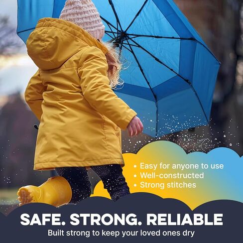 ZENO Travel Umbrella Compact - Small Umbrella for Backpack & Purse, Portable Automatic Umbrellas for Rain, Windproof, Reinforced Fiberglass Ribs, Water-Repellent Teflon in Saudi Arabia