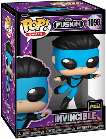 فانكو بوب! TV: Fusion - Invincible - 1/6 Odds for Rare Chase Variant Fusion - شخصية فينيل قابلة للتجميع - فكرة هدية - بضائع رسمية - ألعاب للأطفال والكبار in Kuwait