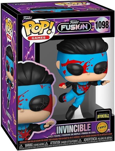 فانكو بوب! TV: Fusion - Invincible - 1/6 Odds for Rare Chase Variant Fusion - شخصية فينيل قابلة للتجميع - فكرة هدية - بضائع رسمية - ألعاب للأطفال والكبار in Kuwait