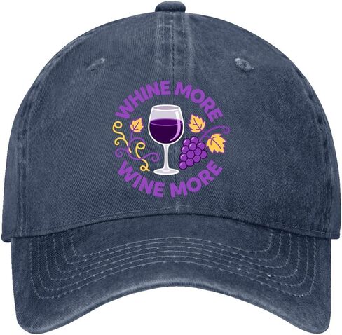 Whine More Wine More Sun Hats Beach Caps for Grandma in Saudi Arabia