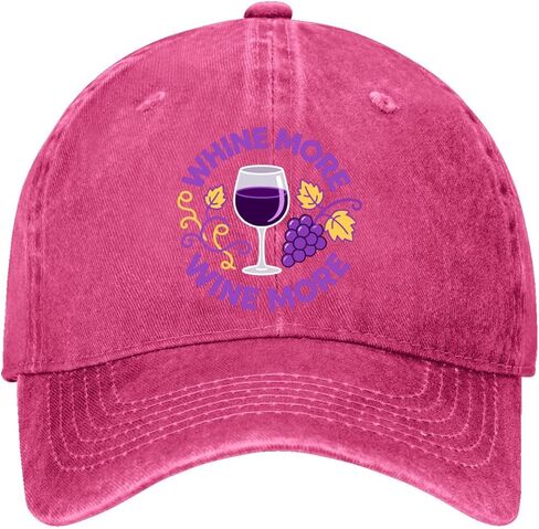 Whine More Wine More Sun Hats Beach Caps for Grandma in Saudi Arabia