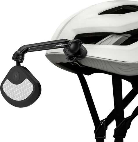 Bike Helmet Mirror for Cycling- 360° Adjustable and Rotatable Safe Rearview Helmet Mirror for Bicycle Riding Accessories and Other Outdoor Activities, Easy to Install in Kuwait