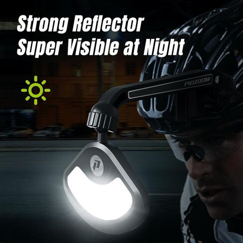 Bike Helmet Mirror for Cycling- 360° Adjustable and Rotatable Safe Rearview Helmet Mirror for Bicycle Riding Accessories and Other Outdoor Activities, Easy to Install in Kuwait