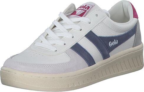 حذاء رياضي نسائي من Gola Grandslam Trident - - White/Moonlight/Hot Fuchsia، 6.5 in Saudi Arabia