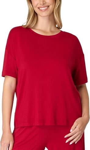Bali Womens Sleepwear T-Shirt, Breathe Short-Sleeve Pajama Tee, Boxy Sleepwear Tee for Women in Kuwait